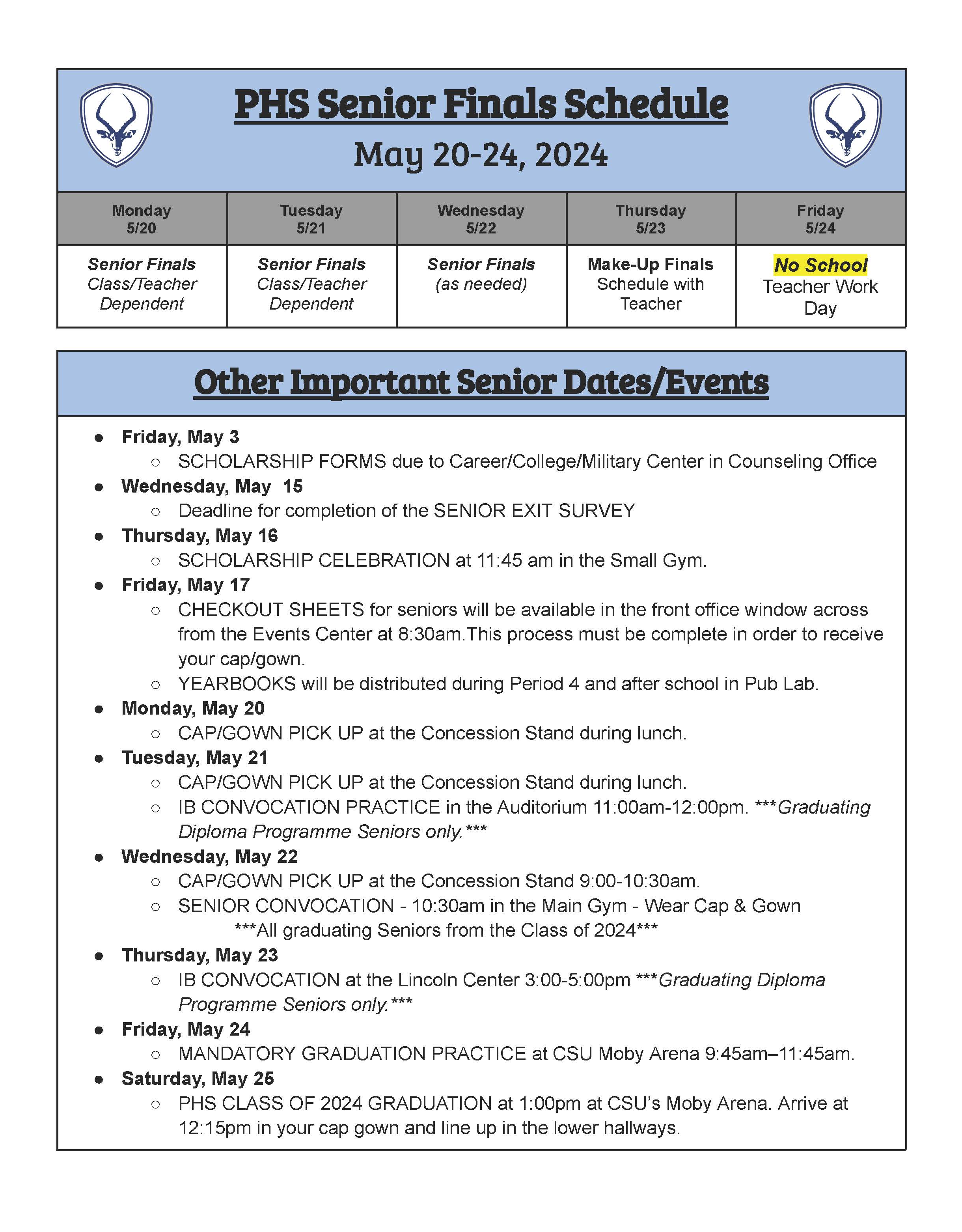 Senior Finals