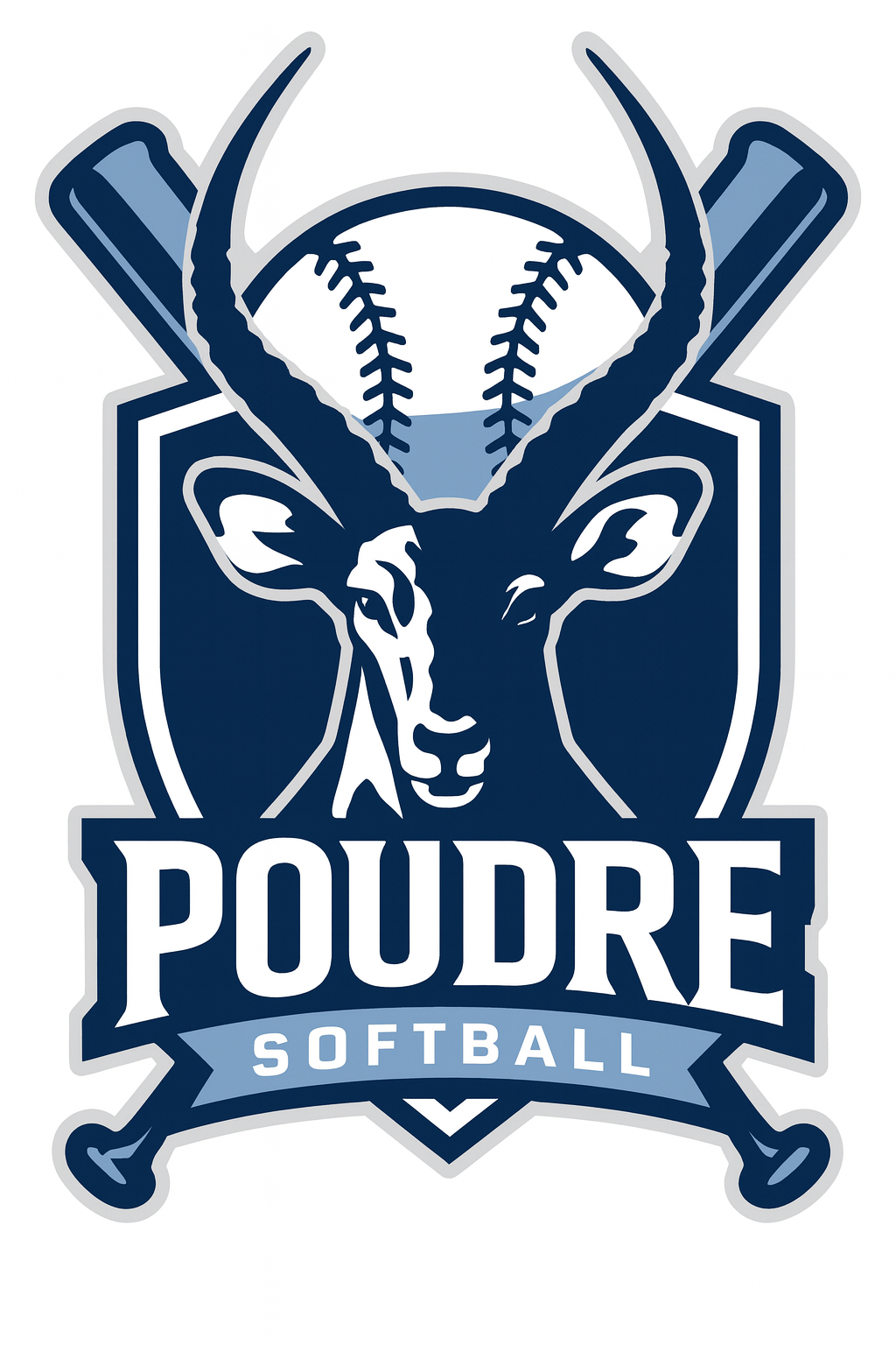 An ai generated logo for our Poudre Impala softball team. 
