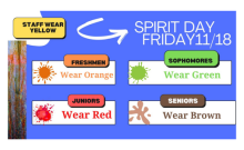 Fall Spirit Week-Friday